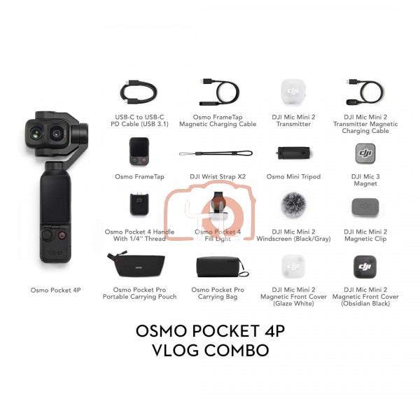 DJI Osmo Pocket 4P Vlog Combo
