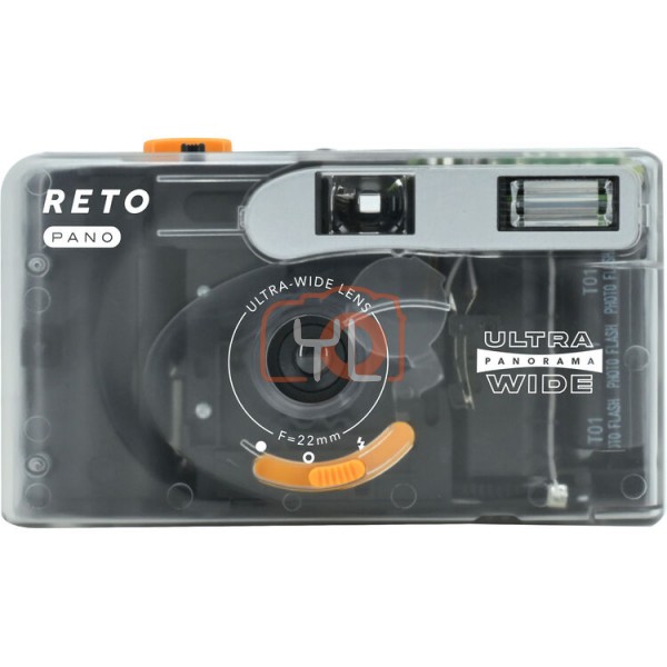 Reto Project PANO 35mm Film Camera (Sheer White)