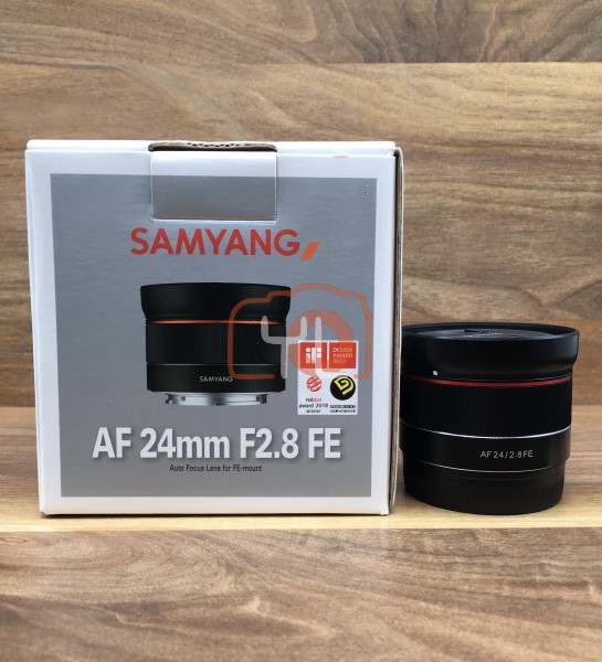 [USED @ YL LOW YAT]-Samyang AF 24mm F2.8 FE Lens for Sony E,99% Condition Like New,S/N:CJP17820