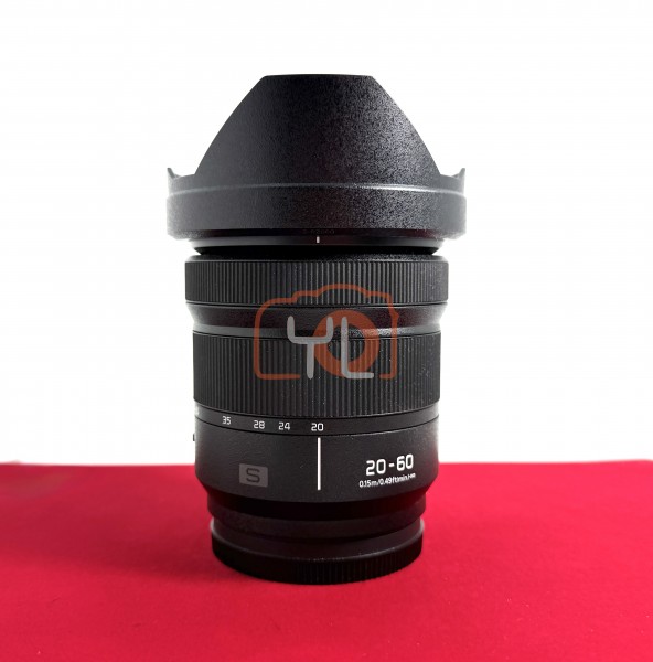 [USED-PJ33] Panasonic 20-60mm F3.5-5.6 Lumix S L-Mount , 95% Like New Condition (S/N:XJ3CB204599)