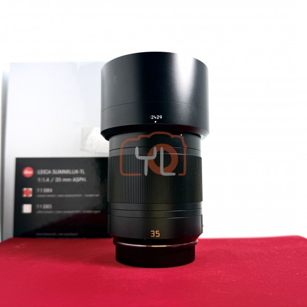 [USED-PJ33] Leica 35mm F1.4 Summilux-TL ASPH 11084, 95% Like New Condition (S/N:4591373)