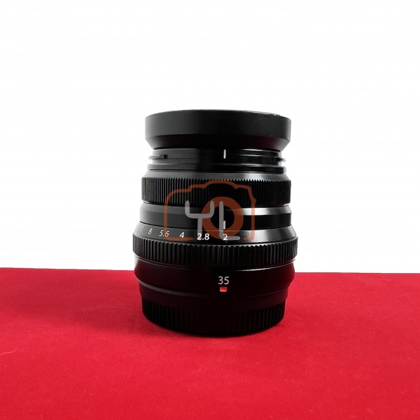 [USED-PJ33] Fujifim 35mm F2 WR XF, 90% Like New Condition (S/N:66A14504)