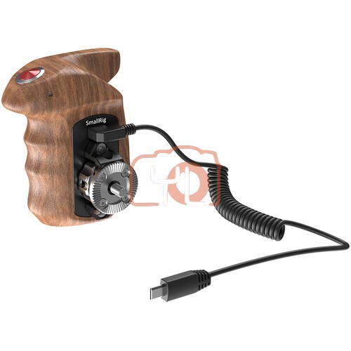 SmallRig Right-Side Wooden Handgrip with USB Start/Stop for Sony Mirrorless