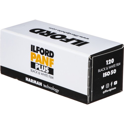 (Pre-Order) Ilford Pan F Plus Black and White Negative Film (120 Roll Film)