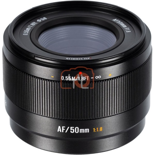 7Artisans Lite Series 50mm f1.8 AF Lens (Nikon Z, Black)