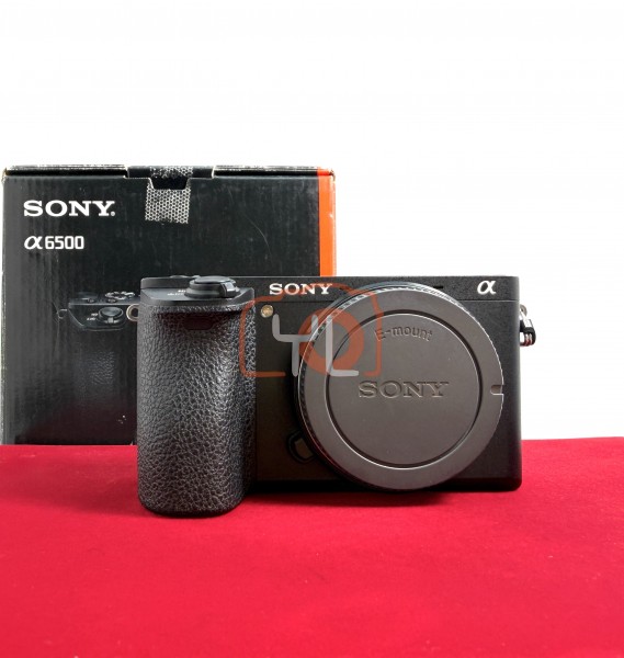 [USED-PJ33] Sony A6500 Body (Shutter Count : 38K), 80% Like New Condition (S/N:4477726)