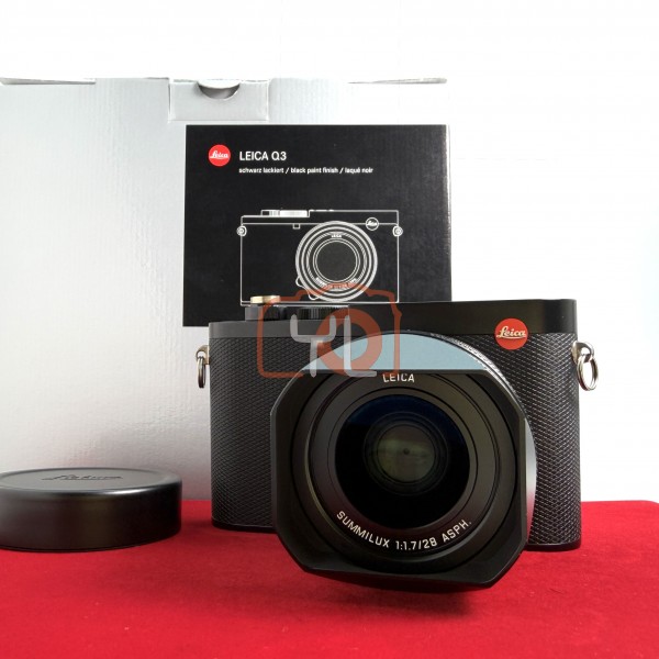 [USED-PJ33] Leica Q3 28mm Camera 19080, 90% Like New Condition (S/N:5960726)