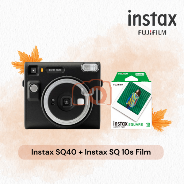 FUJIFILM Instax Square SQ40 Camera - Soft Bundle
