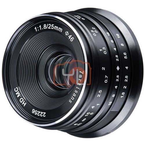 7artisans 25mm F1.8 For Nikon Z (Black)