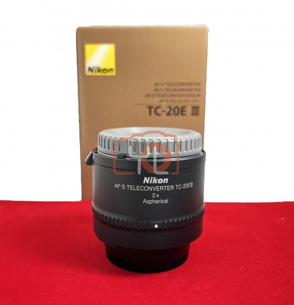 [USED-PJ33] Nikon TC-20 E III AF-S Teleconverter, 95% Like New Condition (S/N:255028)