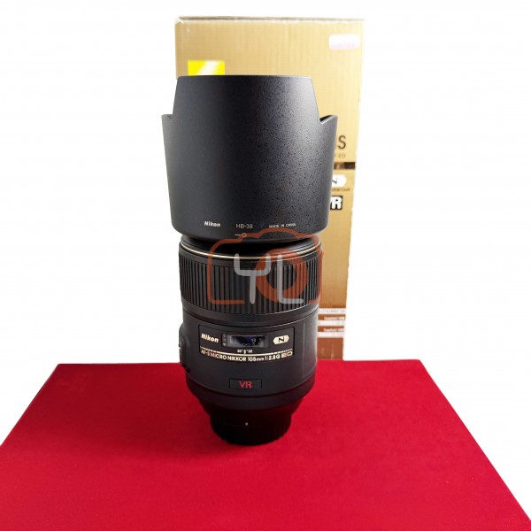 [USED-PJ33] Nikon 105mm F2.8 G VR Macro AFS , 95% Like New Condition (S/N:2278932)