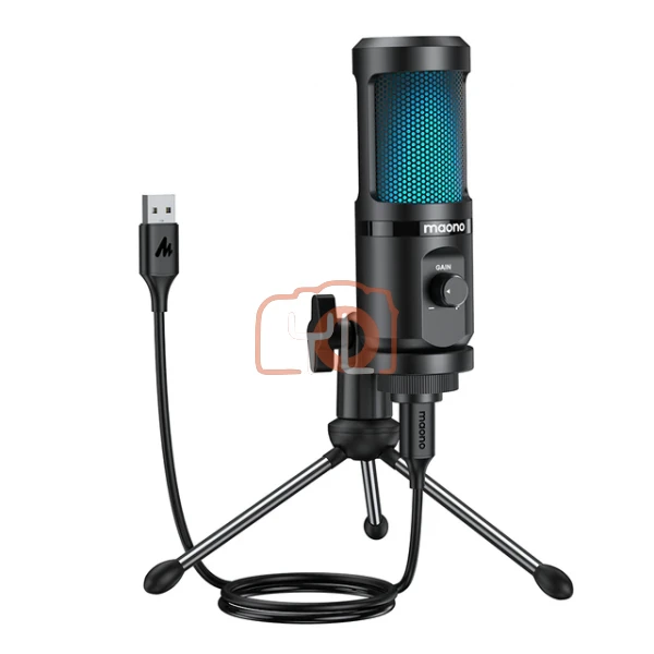 MAONO Gaming USB Recording Streaming Microphones With Breathing Light RGB