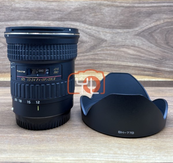 [USED @ YL LOW YAT]-TOKINA 12-24mm F4 AT-X Pro DX II for Canon EF-S,95% Condition Like New,S/N:8323659