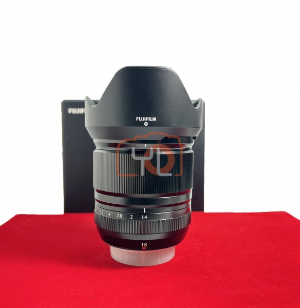 [USED-PJ33] Fujifilm 18mm F1.4 R LM WR XF ,95% Like New Condition (S/N:2CA00144)