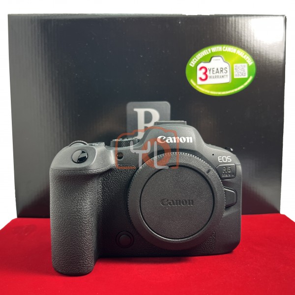 [USED-PJ33] Canon Eos R6 II Body (Shutter Count: 1.6K) ,99% Like New Condition (S/N:338021000381)