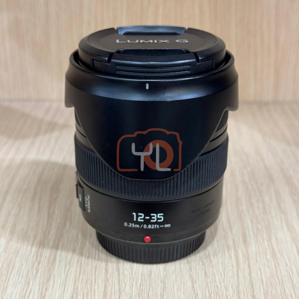 [USED-LowYat G1]-Panasonic 12-35mm F2.8 II Lumix G X Vario Power O.I.S. Lens,90% Condition Like New,S/N:XT8BB101057