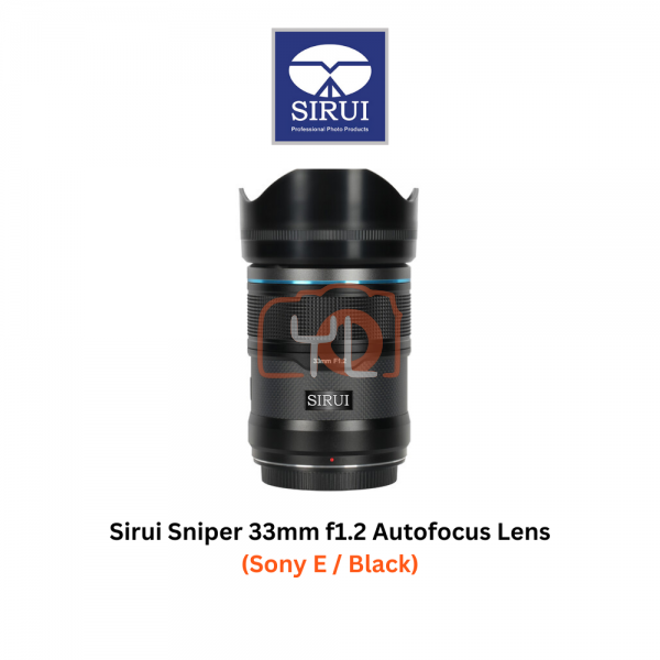 Sirui Sniper 33mm f1.2 Autofocus Lens (Sony E, Black)