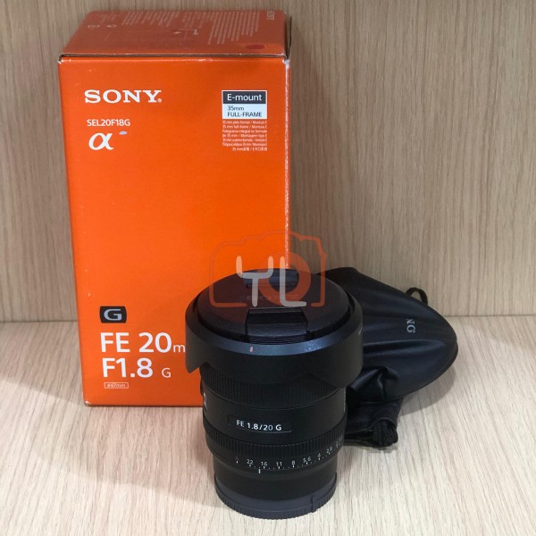 [USED-LowYat G1] Sony 20mm F1.8 FE G Lens ,98% LIKE NEW CONDITION, SN:1878490