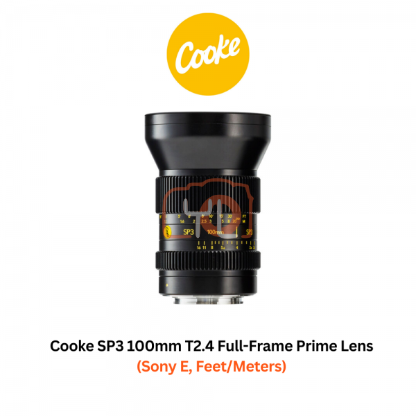 Cooke SP3 100mm T2.4 Full-Frame Prime Lens (Sony E, Feet/Meters)