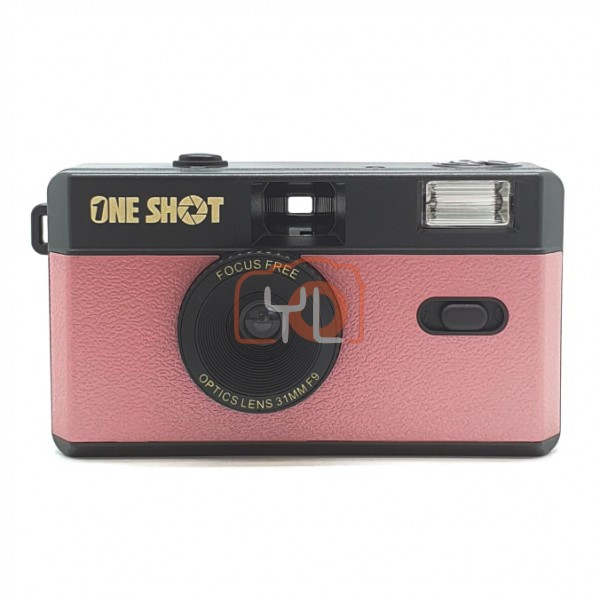 OneShot 31mm F9 Focus Free Film Cameras - Pink