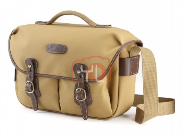 Billingham Hadley Pro Camera Bag (Khaki FibreNyte/Chocolate Leather, 8.5L)