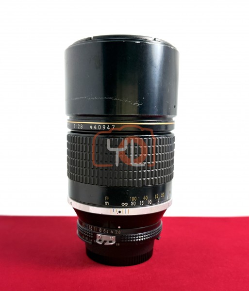[USED-PJ33] Nikon 180mm F2.8 AIS, 80% Like New Condition (S/N:440947)