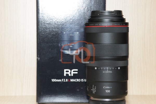 [USED-LowYat G1] Canon 100mm F2.8 RF L IS US MACRO ,98%LIKE NEW CONDITION SN:1020003505