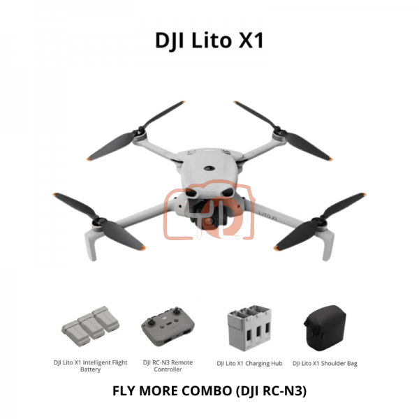 DJI Lito X1 - Fly More Combo (DJI RC-N3)
