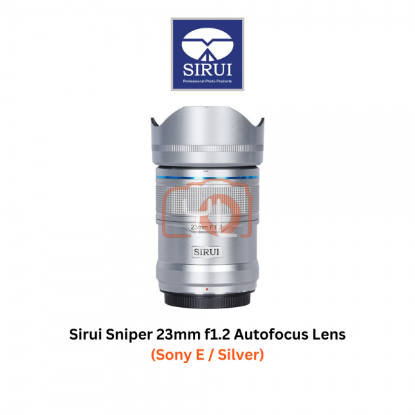 Sirui Sniper 23mm f1.2 Autofocus Lens (Sony E, Silver)