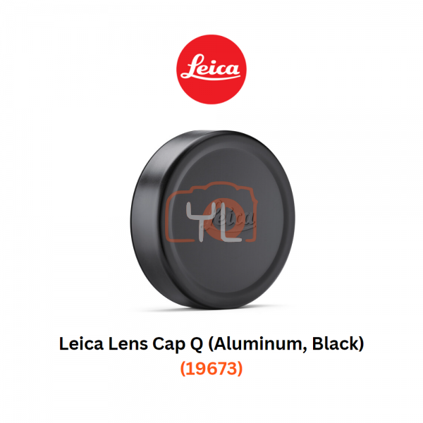 Leica Lens Cap Q (Aluminum, Black) (19673)