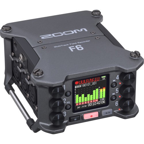 ZOOM F6 Multitrack Field Recorder