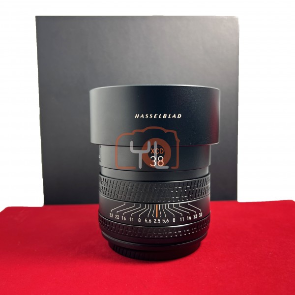 [USED-PJ33]  Hasselblad 38mm F2.5 V XCD , 95% Like New Condition (S/N:8NHH10608)