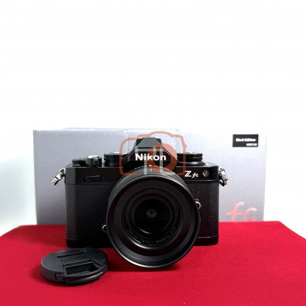 [USED-PJ33] Nikon ZFC With 16-50mm f3.5-6.3 DX VR (Black Edition) , 95% Like New Condition (S/N:2037436)