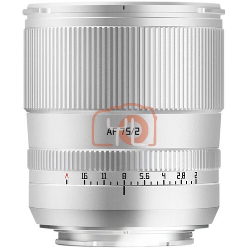 TTArtisan AF 75mm f/2 Lens - (Sony E, Silver)