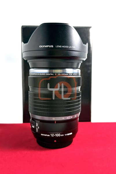 [USED-PJ33] Olympus 12-100mm F4 IS PRO M.Zuiko Digital , 95% Like New Condition (S/N:ACCA34270)