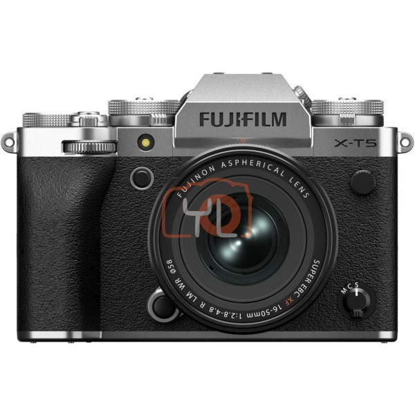 FUJIFILM X-T5 Mirrorless Camera with XF 16-50mm F2.8-4.8 Lens (Silver)