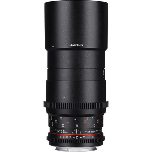 Samyang 100mm T3.1 VDSLRII Cine Lens for Canon EF Mount