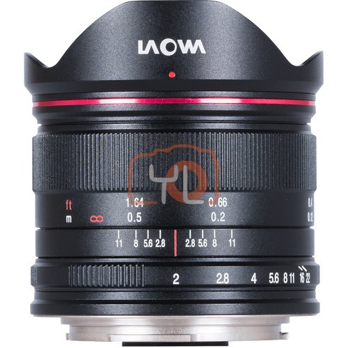 Laowa 7.5mm f2 MFT Lens for Micro Four Thirds (Ultralight Version, Black)
