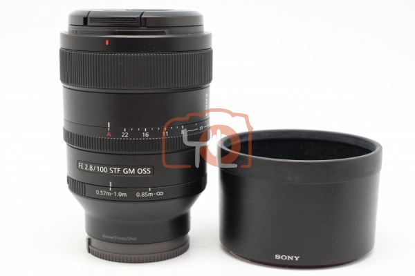 [USED-PJ33] Sony 100mm F2.8 STF GM OSS FE, 90%LIKE NEW CONDITION S/N:1801244