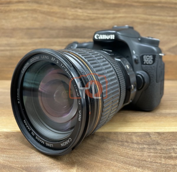 [USED @ YL LOW YAT]-Canon EOS 70D Camera Body + Canon EF-S 17-55mm F2.8 IS USM Lens [ shutter count 33505 ],90% Condition Like New,S/N:048021001828