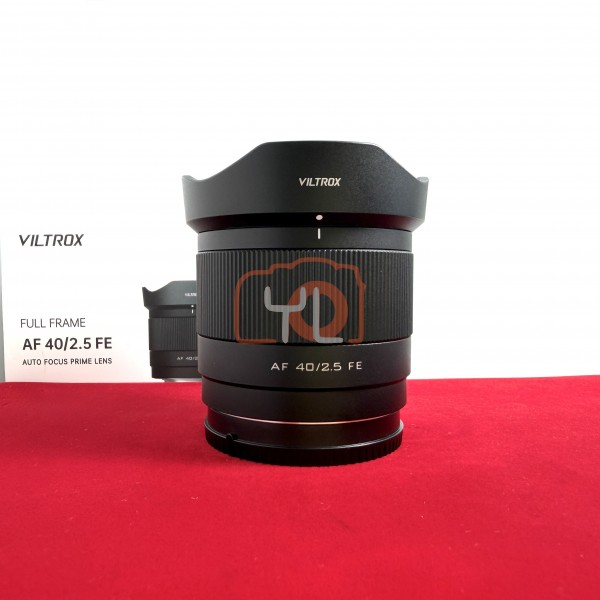 [USED-PJ33] Viltrox 40mm F2.5 AF FE  (Sony FE), 95% Like New Condition (S/N:58A110ISLSMB)