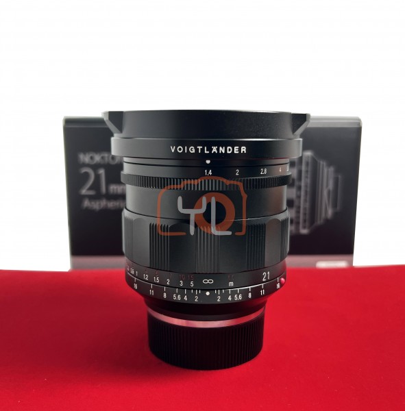 [USED-PJ33] Voigtlander 21mm F1.4 Nokton ASPH VM (Leica M) , 90% Like New Condition (S/N:7211046)