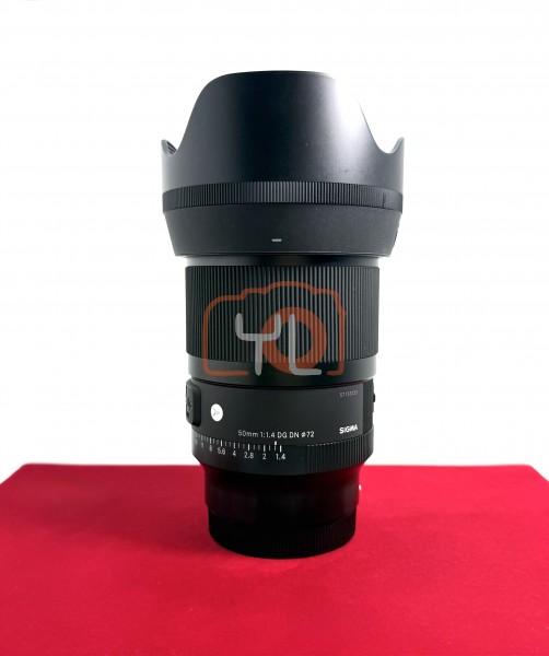 [USED-PJ33] Sigma 50mm F1.4 DG DN ART  (L Mount), 95% Like New Condition (S/N:57153329)