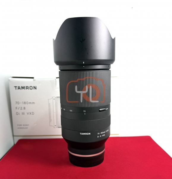 [USED-PJ33] Tamron 70-180mm F2.8 Di III VXD (Sony FE), 95% Condition Like New (S/N:68569)