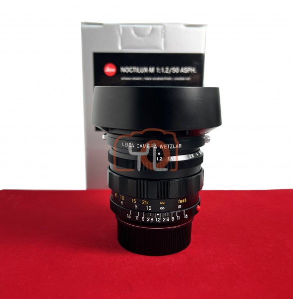 [USED-PJ33] Leica 50mm F1.2 Noctilux-M ASPH 11686 , 95% Like New Condition (S/N:4829027)