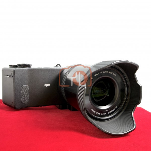 [USED-PJ33] Sigma dp 0 14mm F4 Ultra Wide Lens Quattro Digital Camera + LCD Viewfinder, 90% Like New Condition (S/N:91001613)