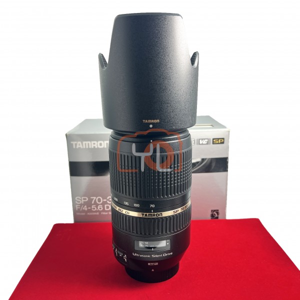 [USED-PJ33] Tamron 70-300MM F4-5.6 SP DI VC USD (Nikon F), 90% Like New Condition (S/N:021558)