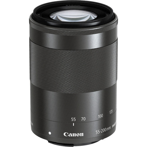 Canon EF-M 55-200mm F4.5-6.3 IS STM (Black)