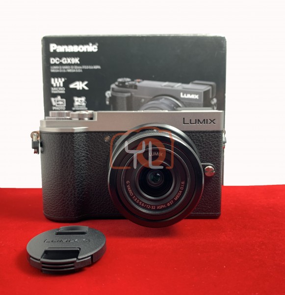 [New Set Offer] Panasonic DC-GX9K With 12-32mm F3.6-5.6 HD MEGA OIS Lumix G ASPH,  (S/N:WG8CA003497)