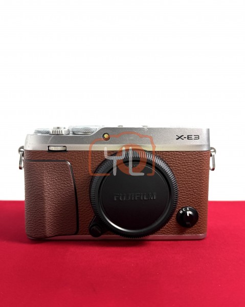 [USED-PJ33] Fujifilm X-E3 Body Camera (Silver) , 80% Like New Condition (S/N:8BQ07341)
